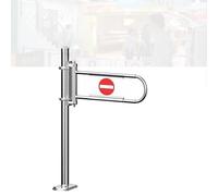 Dispositif d'entrée pour Couloir, Porte d'accès Manuelle en Acier Inoxydable, portail battant automatique d'accès, pour supermarché, bibliothèque magasin pittoresque