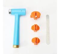 Dispositif d'estampage conçu pour les bricoleurs nécessitant des marques précises et reproductibles sans outils d'installation supplémentaires (6 x 6 mm)