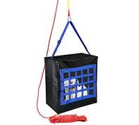 Dispositif D'évacuation D'incendie Pour Animaux Domestiques Jusqu'à 50 kg - Sac D'évacuation D'urgence à Travers Les Fenêtres ou la Corde du Balcon 15m Inclus (Grand) - Sécurité Incendie