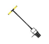 Dispositif d'excavation extérieur - Longs Hands Gardens Digger, greffes d'acier lourd | Cultivateur de sol manuel qui pleure des fleurs de fleurs, des pelouses confortables pour les tâches de