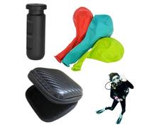 Dispositif d'exercice de l'oreille de plongée - | Ergonomic Breathing Apparatus Grooves Design Swimming Sport Free Diving Device Protection Hearing Fitness Wellness Diving Equipment ou