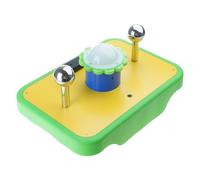 Dispositif d'expérimentation conducteur du corps humain - Équipement éducatif d'expérimentation conductrice pour enseigner les principes de l'électricité - Lampe scientifique de nouveauté