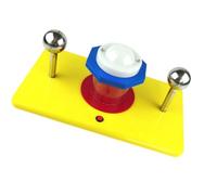 Dispositif d'expérimentation conducteur du corps humain - Équipement éducatif d'expérimentation conductrice pour enseigner les principes de l'électricité - Lampe scientifique de nouveauté