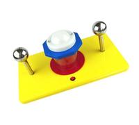 Dispositif d'expérimentation conducteur du corps humain - Équipement éducatif d'expérimentation conductrice pour enseigner les principes de l'électricité - Lampe scientifique de nouveauté