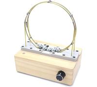 Dispositif d'expérimentation de cyclotron électromagnétique, contrôle intelligent, boule de fer, bobine de mouvement circulaire, modèle d'enseignement de la physique for salle de classe