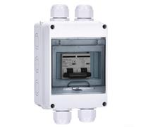 Dispositif d'isolation photovoltaïque DC1000 V PV Boîte de déconnexion pour protection contre les courts-circuits et les surcharges dans la distribution solaire CC (80 A)