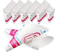 Dispositif d'urination féminin jetable, entonnoir d'urinoir portatif pour filles à l'extérieur de la tasse de pipi en papier imperméable tasses jetables de pipi debout（20pcs,rosa）