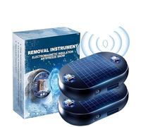 Dispositif électromagnétique Anti-Gel et déneigeant, Chauffage moléculaire cinétique Portable, Chauffage moléculaire cinétique Rapide et Efficace, pour la Maison, la Salle de Bain, Le Bureau (2pcs)