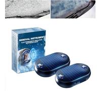 Dispositif électromagnétique Anti-Gel et déneigeur, Chauffage moléculaire cinétique Portable, Instrument Anti-Gel et déneigeur, pour la Maison, la Salle de Bain et Le Bureau (2pcs)