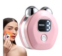 Dispositif facial microcourrant, dispositif de lifting du visage microcourant, Masseur de beauté pour le visage, Outil de massage à rouleaux de peau portable pour les voyages, petit appareil de tonifi