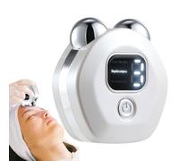 Dispositif facial microcourrant, dispositif de lifting du visage microcourant - Outil de massage à rouleaux pour le visage - Dispositif de tonification cutanée pour les voyages à domicile, outil de ma