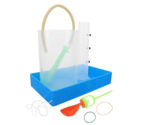 Dispositif Pédagogique Scientifique pour Pression du Liquide et Profondeur | Instrument Pédagogique de Physique en Plastique, Expérience de Classe, Projets Scientifiques, pour Élèves et Enseignants