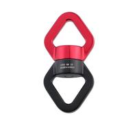 Dispositif pivotant de sécurité, dispositif rotatif de sécurité, connecteur multifonction, appareils rotatifs à 360°, accessoire de suspension pour balançoire d'arbre (rouge)
