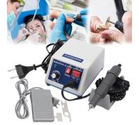 Dispositif Polissage à Micromoteur, Micromoteur Polissage électrique 0-35000 Tr/Min Taille Foret 2,35Mm Machine Polissage éectrique Pour Bijoux Laboratoire Céramique Silicone Travail Polissage Dents