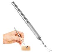 Dispositif pour enlever les tiques pour chiens - Kit pour enlever les tiques, pinces pour tiques en acier oxydabes, pinces à poux sûres en acier pour chiens