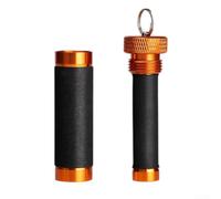 Dispositif professionnel pour nœuds de pêche avec poignée en caoutchouc - Protection d'hameçon sûre et ligne pour tresse à bas de ligne (orange)