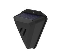Dispositif Solaire Anti-Oiseaux - Alarme sonore ultrasonique extérieure, système de Dissuasion Clignotant, unité de Lutte antiparasitaire étanche activée par Le Mouvement, Outil de Protection de