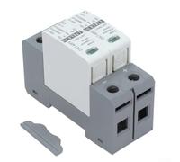 Dispositif solaire de protection contre les surtensions CC 2 pôles 5001000 V 2040 kA avec disjoncteur thermique et indicateur de défaut pour lignes d'alimentation CC (2P40KA 500DC)