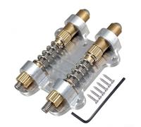 Dispositif Stabilisation Pont Flottant Laiton 6x3cm | Dimensions 6x3cm, finition chrome, compatible pour fender pour ibanez, montage discret, longue durée