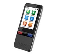 Dispositif traducteur linguistique, dispositif de traducteur hors ligne, Smart Language Voice Screen tactile 2,4 pouces 45 langues WiFi Pocket Tralatrières électroniques Apprentissage des achats