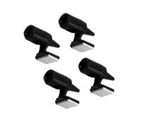 Dispositif Universel de sifflet de cerf de Voiture 4pcs sifflets d'avertissement de Animale Automobile Professionnelle (Noir)