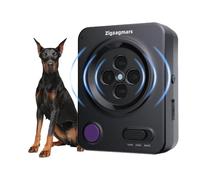 Dispositifs anti-aboiements, pas besoin d'application, utilisation instantanée - Boîte à ultrasons à 3 modes, dispositifs dissuasif d'écorce de chien, bouchon d'aboiement pour chien avec portée de 10