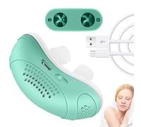 Dispositifs Anti-Ronflement - Appareil Anti-Ronflement pour Un Sommeil Paisible | Appareil Portable Respirant Électrique Silencieux Maintien des Voies Respiratoires Amélioration Respiration