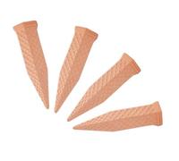 Dispositifs d'arrosage pour en vacances,4 Pièces Arroseur Automatique pour Extérieur - Insert en Terre Cuite Goutteur à Libération Lente pour Plates Bandes Vacances d'Intérieur