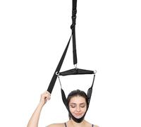 Dispositifs de traction du cou | Ceinture de traction cervicale | Cou d'étirement du cou, dispositif de traction cervicale au-dessus de la porte, correcteur de traction du cou pour la maison