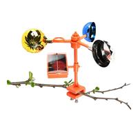 Dispositifs d'Effarouchement d'oiseaux pour Extérieur | Reflecteurs Rotatifs Solaires Anti-Oiseaux - Fournitures de Jardin pour Allée Jardin Verger Ferme Chemin Terrain Patio Balcon Arrière-Cour