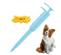 Dispousseur de pilule pour chats, Pet-Piller,Pluque de pilule de chat avec des seringues en silicone - Outil de distributeur de médicaments, mangeoire en médecine pour animaux de compagnie, bâton de m