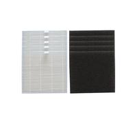 DispRA Brosse latérale for Robot, préfiltre HEPA Compatible avec Les aspirateurs Robots AMIBOT Animal XL H2O Connect et ILIFE V8s. Pièces et Accessoires(5sets Filters)