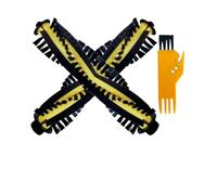 DispRA Compatible avec Compatible avec Neatsvor X500 X600 Tesvor X500 X500 T8 S6 NetBot S15 Brosse latérale Principale Filtre Hepa Chiffons de Nettoyage Pièce d'aspirateur(Set F)