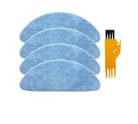 DispRA Compatible avec Compatible avec Neatsvor X500 X600 Tesvor X500 X500 T8 S6 NetBot S15 Brosse latérale Principale Filtre Hepa Chiffons de Nettoyage Pièce d'aspirateur(Set I)