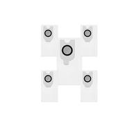 DispRA Compatible avec l'aspirateur Robot Midea V12 Eureka J12 Ultra. Consommables tels Que la Brosse Principale, Le Sac à poussière, la Brosse latérale, Le Chiffon et Le Filtre.(5pcs)