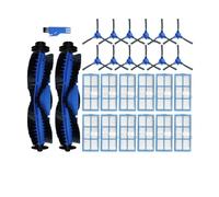 DispRA Compatible avec le robot aspirateur Deenkee DK600, rouleau principal, brosse latérale, couverture, filtre HEPA, accessoires, pièces de rechange (set U)