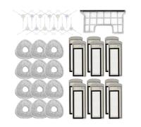 DispRA Compatible avec Le Robot aspirateur Narwal T10 J1 J2, Module de Brosse latérale, filtres primaires, Accessoires de boîte à poussière, kit de pièces de Rechange(Set 23)