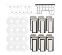 DispRA Compatible avec Le Robot aspirateur Narwal T10 J1 J2, Module de Brosse latérale, filtres primaires, Accessoires de boîte à poussière, kit de pièces de Rechange(Set 22)