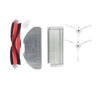 DispRA Compatible avec Le Robot aspirateur XMI-Mop 2 Pro/Lite MJST1SHW MJSTL, Filtre Hepa, Tissu de vadrouille, Brosse latérale Principale, Accessoires for aspirateur Mijia(8PCS)