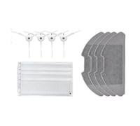 DispRA Compatible avec Le Robot aspirateur XMI-Mop 2 Pro/Lite MJST1SHW MJSTL, Filtre Hepa, Tissu de vadrouille, Brosse latérale Principale, Accessoires for aspirateur Mijia(12PCS)