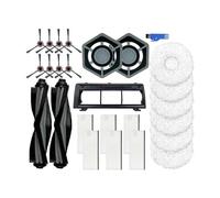 DispRA Compatible avec Les Accessoires d'aspirateur Robot Ecovacs Deebot N9+/N9+Plus, Brosse latérale Principale de Rechange, Couvercle, Filtre Hepa, Chiffons de Nettoyage, Tampon