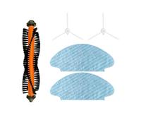 DispRA Compatible avec Les aspirateurs Robots Medion MD 19601, Rouleau, Brosse latérale Principale, Chiffons, Chiffon, Accessoire, pièce de Rechange(Set A)