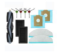 DispRA Compatible avec Les aspirateurs Robots Yeedi CC/Cube, pièces détachées, kit d'accessoires, Brosse latérale Principale, Filtre HEPA, Chiffon, lingette, Sacs à poussière(Set M)