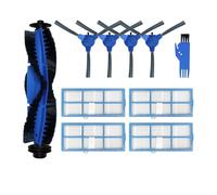 DispRA Compatible avec Les pièces de Rechange for aspirateur Robot INOMI SE8 / INOMI LE7, Accessoires, Brosse latérale Principale, Filtre HEPA, Chiffon de Nettoyage(Set D)