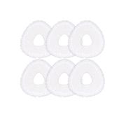 DispRA Filtre Hepa for Brosse latérale Principale Compatible avec Les pièces de Rechange for aspirateur Robot Narwal Freo/Narwal J3, Chiffons de vadrouille, Chiffon, Filtre Hepa, Accessoires(6 Mop)