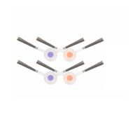 DispRA Filtre Hepa for Brosse latérale Principale Compatible avec Les pièces de Rechange for aspirateur Robot Narwal Freo/Narwal J3, Chiffons de vadrouille, Chiffon, Filtre Hepa, Accessoires(4 Brush)