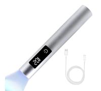 DISPRA Lampe UV tactile pour ongles, lampe UV portable rechargeable, lampe à ongles réglable à séchage rapide pour vernis gel, vernis à ongles et filles
