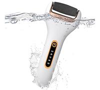 DISPRA Meuleuse électrique pour Pieds, callosités pour meuleuse électrique, Out pédicure Rechargeable avec câble Charge et épurateur, Rasoir Lavable pour Talons fissurés et Peaux ortes