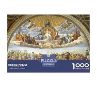Disputation of The Holy Sacrament Puzzle en Bois Imperméable Puzzles De 1000 Pièces pour Adultes Cadeaux Défi Et Casse-tête Jeux Éducatifs