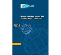 Dispute Settlement Reports 2001, World Trade Organization Dispute Settlement Reports